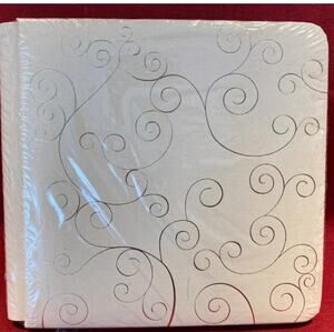 Creative Memories Premiere Coverset Tan w/Gold Scrollwork 12x12 New